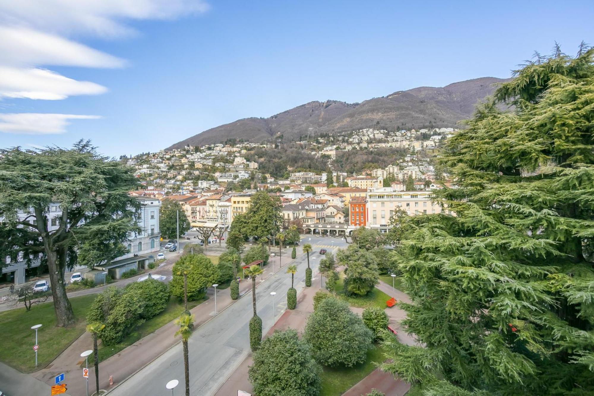 Alta Vista - Happy Rentals Locarno Bagian luar foto